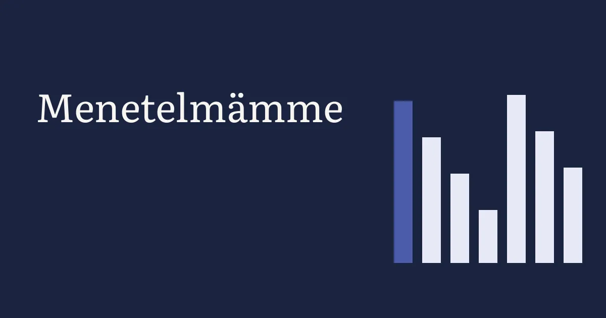 Menetelmämme